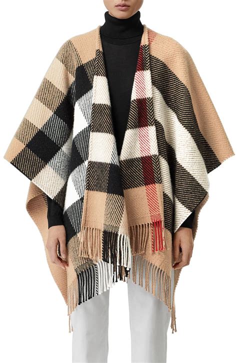 burberry checked striped coat|burberry cashmere cape coat.